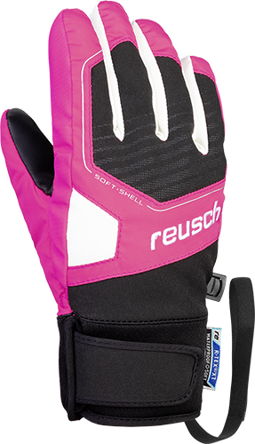 Reusch Torby R-TEX® XT Junior 4961210 7769 black pink front